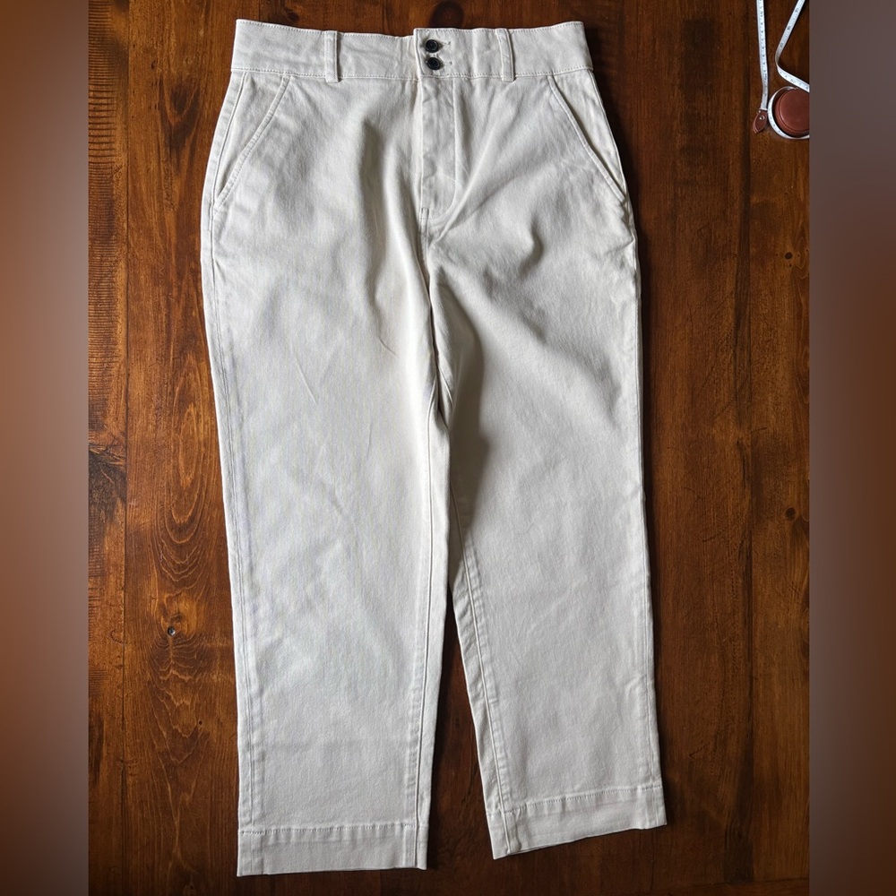 Everlane white/cream coloured Pants NWOT